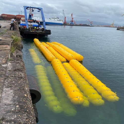 mais recente caso da empresa sobre Saco de elevação submarino cilíndrico usado com sucesso na operação de recuperação submarina
