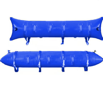 PVC Coated Inflatable Salvage Tubes Lifting Bag Enclosed Pillow Type ...