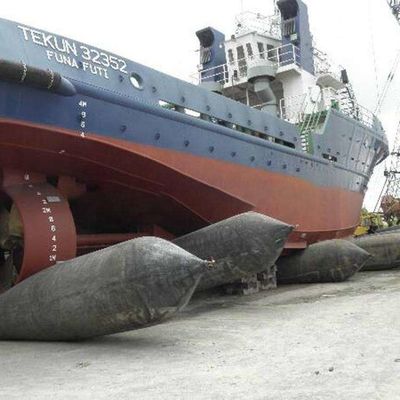 ISO14409 Marine Ship Launching Airbags For Shipyards / Docking / Ships / Vessels