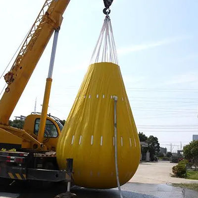 Durable Construction Crane Load Testing Water Bags Nylon Fabric Reinforcement