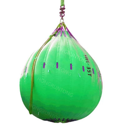 Durable Construction Crane Load Testing Water Bags Nylon Fabric Reinforcement