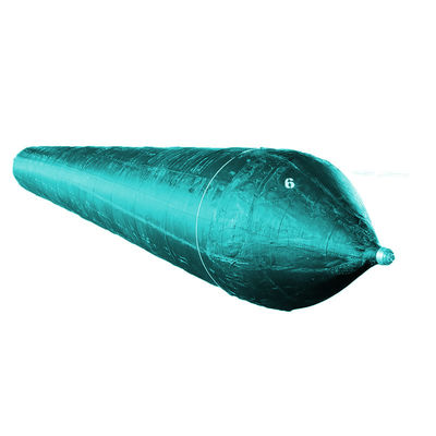 Rouleau de coussin gonflable industriel 4m X 6m pour support de charge massive avec surface antidérapante