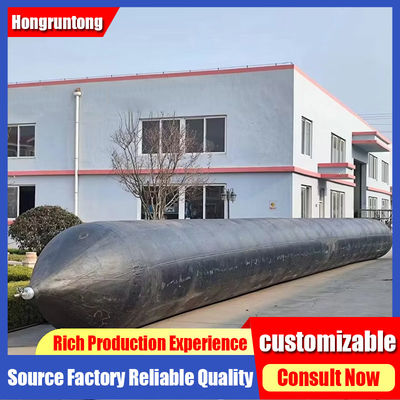 1.8m×15m Inflatable Ship Airbags Steel Cord Reinforcement Automatic Pressure Balancing