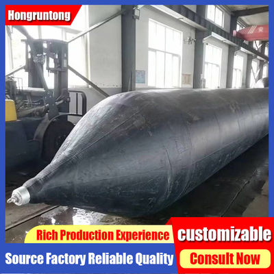 1.5m×12m Vessel Launching Airbags Reusable Anti Slip Surface Texture