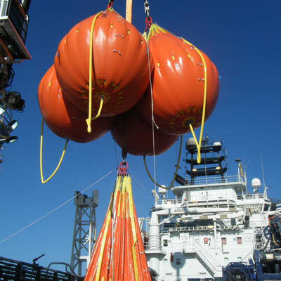 Crane Load Test Water Bags High Load Capacity Easy To Fill Drain Reusable