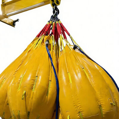 Crane Load Test Water Bags High Strength Fabric Leak Proof Easy Transport