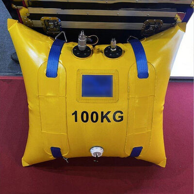 Underwater Air Lift Bags Reliable Sealing High Strength Webbing Stable Buoyancy
