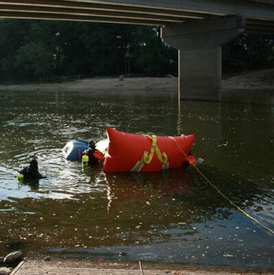 Inflatable Salvage Bags Marine Grade Fabric Large Capacity Corrosion Resistant