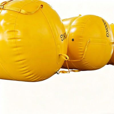 Marine Grade PVC Underwater Air Lift Bags with Anti Abrasion and Stable Load Support for Salvage Operations