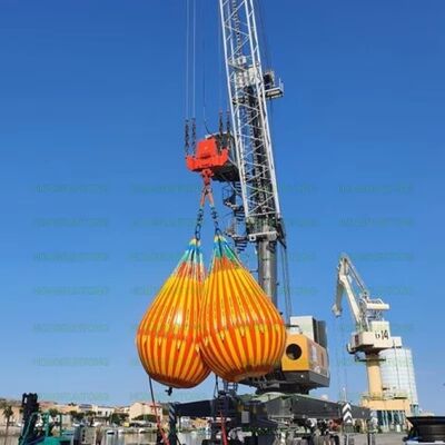 UV Resistant Fabric Load Testing Water Bags for High Volume Single Lift with Eco Friendly Ballast