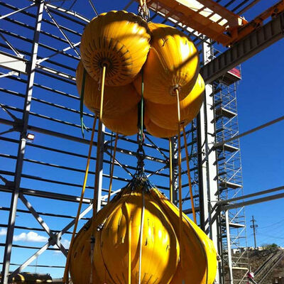 Load Testing Water Bags with Leak Proof Welded Seams for Rapid On Site Fill Drain Without Solid Weights