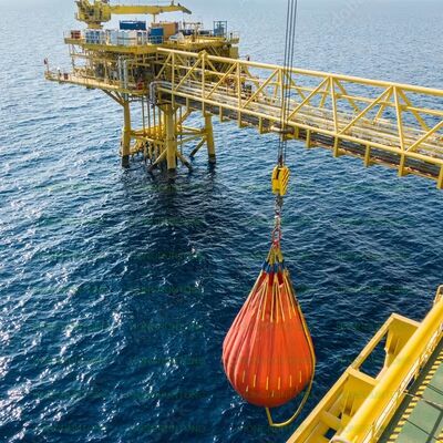 Reinforced Corner Seams Collapsible Storage Tear Resistant Fabric Load Testing Water Bags for Proof Load Testing