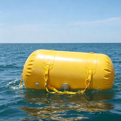 Reinforced Nylon Fabric Marine Buoyancy Bags with 200kg to 50 Tons Lifting Capacity and PVC Coating