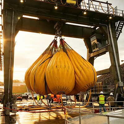 Water Weight Bag with 1T - 150T Capacity UV Resistant and Reinforced Seams for Industrial Load Testing
