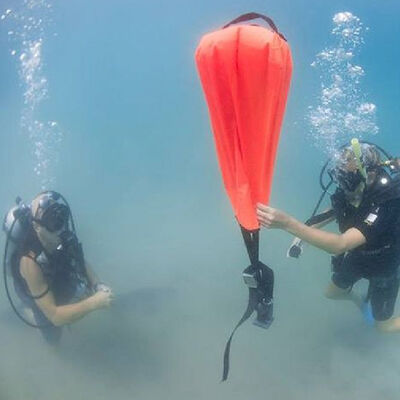 Marine Salvage Airbags with 1-100 Tons Buoyancy Made from PVC Coated Polyester Fabric Compliant with IMCA D016 Standard