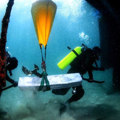 High Strength UV Resistant Marine Lifting Bags with Long Service Life for Marine Salvage
