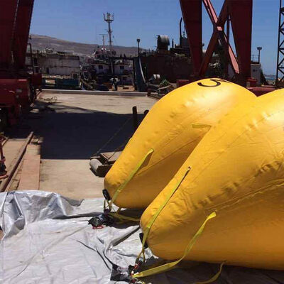 Professional Underwater Lift Bag with 200kg to 50 Tons Lifting Capacity, Outstanding PVC Coating Fabric, and IMCA-D-016 Standard