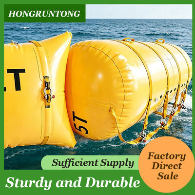 Underwater Lift Bags with High Load Bearing Capacity Reinforced Lifting Straps for Long Service Life in Diving Salvage Projects