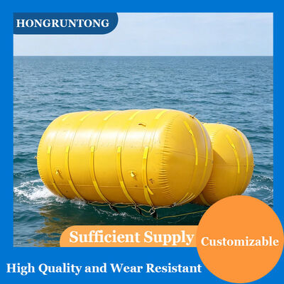 Underwater Lift Bags with PVC Coating Fabric and 200kg to 50 Tons Lifting Capacity in Cylindrical Type