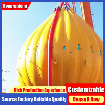 Water Weight Bag with High Tensile PVC Material for Easy Filling and Draining in 1T - 150T Capacity