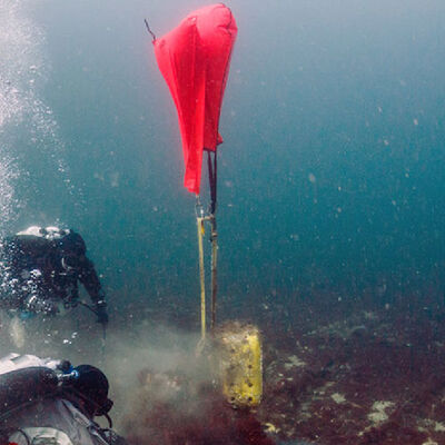 Abrasion Resistant Stable Buoyancy Lightweight Underwater Air Lift Bags for Marine Salvage