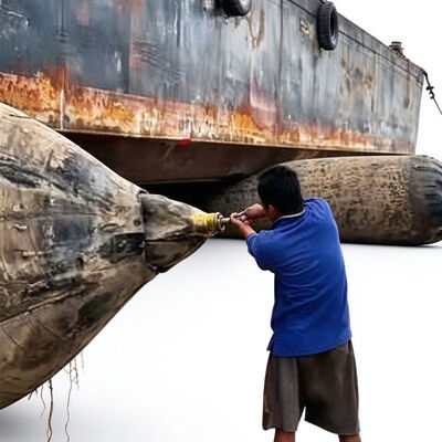 Strong Load Bearing Ship Launching Balloon and Ship Launching Airbag with Easy Installation and Cost Effective Design